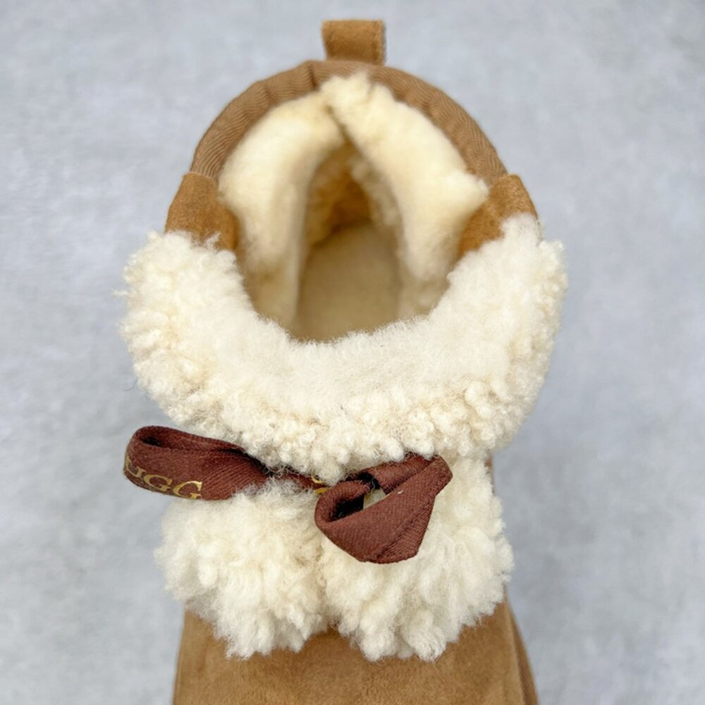 UGG Winter Flat Boots Brown - Picture 5 of 9